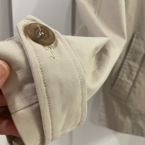 Riley & Rae Beige Double-Breasted Trench Coat - Picture 5 of 10